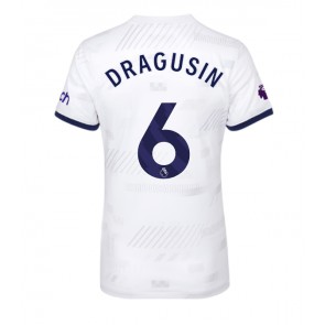 Tottenham Hotspur Radu Dragusin #6 Hemmatröja Dam 2023-24 Kortärmad